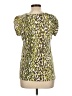 Apt. 9 Green Short Sleeve Blouse Size L - photo 2