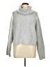Sincerely Jules Silver Turtleneck Sweater Size L - photo 1