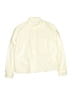 Zara 100% Cotton Solid Ivory Long Sleeve Button-Down Shirt Size 13 - 14 - photo 1
