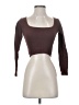 Zara Brown 3/4 Sleeve Top Size S - photo 1