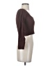 Zara Brown 3/4 Sleeve Top Size S - photo 4