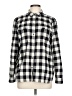 Madewell Checkered-gingham Black Long Sleeve Button-Down Shirt Size L - photo 1