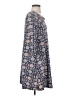 THREE PINK HEARTS Paisley Aztec Or Tribal Print Argyle Blue Casual Dress Size S - photo 4