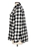 Madewell Checkered-gingham Black Long Sleeve Button-Down Shirt Size L - photo 5
