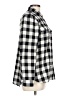 Madewell Checkered-gingham Black Long Sleeve Button-Down Shirt Size L - photo 4