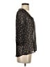 Assorted Brands 100% Polyester Black 3/4 Sleeve Blouse Size S - photo 4