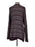 Soft Surroundings Gray Burgundy Cardigan Size S - photo 2
