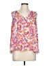 St. Tropez West 100% Polyester Paisley Orange Sleeveless Blouse Size L - photo 1