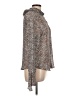 Sweewe 100% Polyester Paisley Gray Long Sleeve Blouse Size L - photo 4