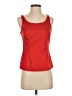 Sioni 100% Polyester Red Sleeveless Top Size S - photo 1