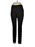 Sag Harbor Solid Black Active Pants Size L - photo 1