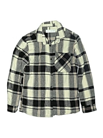 Zara Long Sleeve Button-Down Shirt (view 1)
