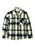 Zara Plaid Green Long Sleeve Button-Down Shirt Size 10 - photo 1