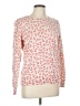 Old Navy 100% Cotton Floral Pink Pullover Sweater Size L - photo 1