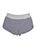 Athleta Stripes Gray Athletic Shorts Size L - photo 1