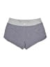 Athleta Stripes Gray Athletic Shorts Size L - photo 2