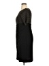En Focus Studio Black Cocktail Dress Size 14w - photo 5