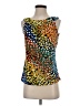 Calvin Klein Yellow Orange Sleeveless Blouse Size no size - photo 1