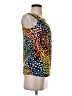 Calvin Klein Yellow Orange Sleeveless Blouse Size no size - photo 4