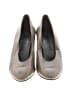 Yves Saint Laurent Gray Tan Heels Size 9 - photo 2