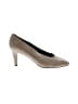Yves Saint Laurent Gray Tan Heels Size 9 - photo 1