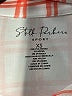 Stella Parker Checkered-gingham Orange Long Sleeve Blouse Size XS - photo 7