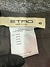 ETRO 100% Cupro Solid Gray Casual Pants Size EU (IT) 40 / US 4 - photo 4