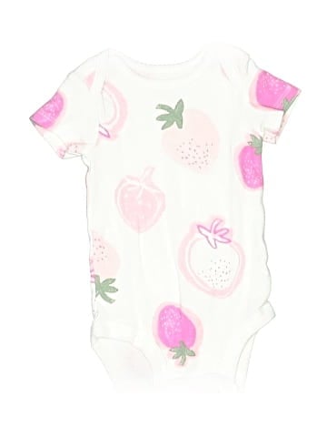 Just One Year by Carter's Short Sleeve Onesie (view 1)