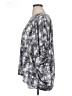 MICHAEL Michael Kors Silver Short Sleeve Blouse Size XL - photo 5