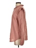 St. John's Bay Pink Long Sleeve Blouse Size S - photo 5