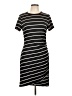 Shein Stripes Black Casual Dress Size L - photo 1
