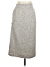 Vero Moda Solid Gray Casual Skirt Size M - photo 2