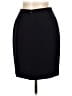 Dana Buchman Solid Black Formal Skirt Size 10 (petite) - photo 2