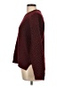 Charlie Tweed Burgundy Pullover Sweater Size L - photo 5