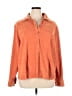 Joanna Orange Long Sleeve Blouse Size 2X - photo 1