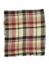 Unbranded Plaid Burgundy Tan Scarf One size - photo 2