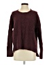 French Connection Solid Burgundy Pullover Sweater Size S - photo 1
