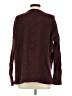 French Connection Solid Burgundy Pullover Sweater Size S - photo 2