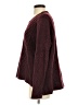 French Connection Solid Burgundy Pullover Sweater Size S - photo 5