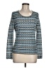 Josephine Teal Long Sleeve Top Size M - photo 1
