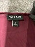 Torrid Burgundy 3/4 Sleeve Blouse Size 2X Plus (2) - photo 7