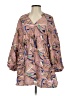 Open Edit Brown 3/4 Sleeve Blouse Size S - photo 1