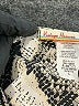 Vintage Havana 100% Polyester Animal Print Ivory Long Sleeve Blouse Size L - photo 4