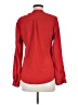Calvin Klein 100% Polyester Red Long Sleeve Blouse Size M - photo 2