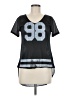Assorted Brands 100% Polyester Black Short Sleeve T-Shirt Size M - photo 1
