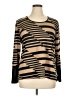 Lana Lee Brown Long Sleeve Top Size XL - photo 1