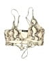 Nasty Gal Inc. Animal Print Ivory Swimsuit Top Size 6 - photo 1