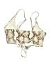 Nasty Gal Inc. Animal Print Ivory Swimsuit Top Size 6 - photo 2