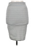 Zara Stripes White Casual Skirt Size M - photo 2