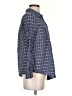 Joie 100% Cotton Plaid Blue Long Sleeve Button-Down Shirt Size S - photo 4